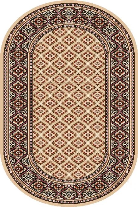 Koberec Agnella Standard Apium béžový ovál