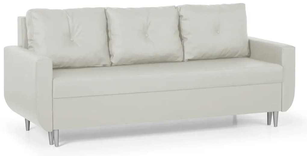 Trojmiestna pohovka s funkciou spania ROT Biela