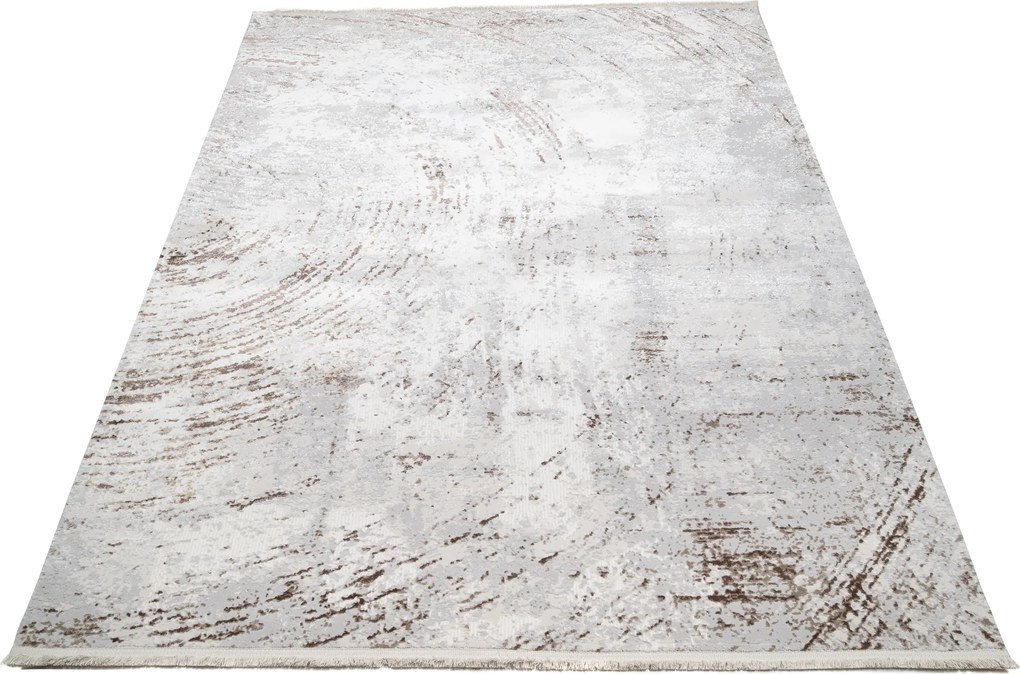 TA Koberec K907D SH_CREAM L_GRAY SAHARA Rozmer: 120x170 cm