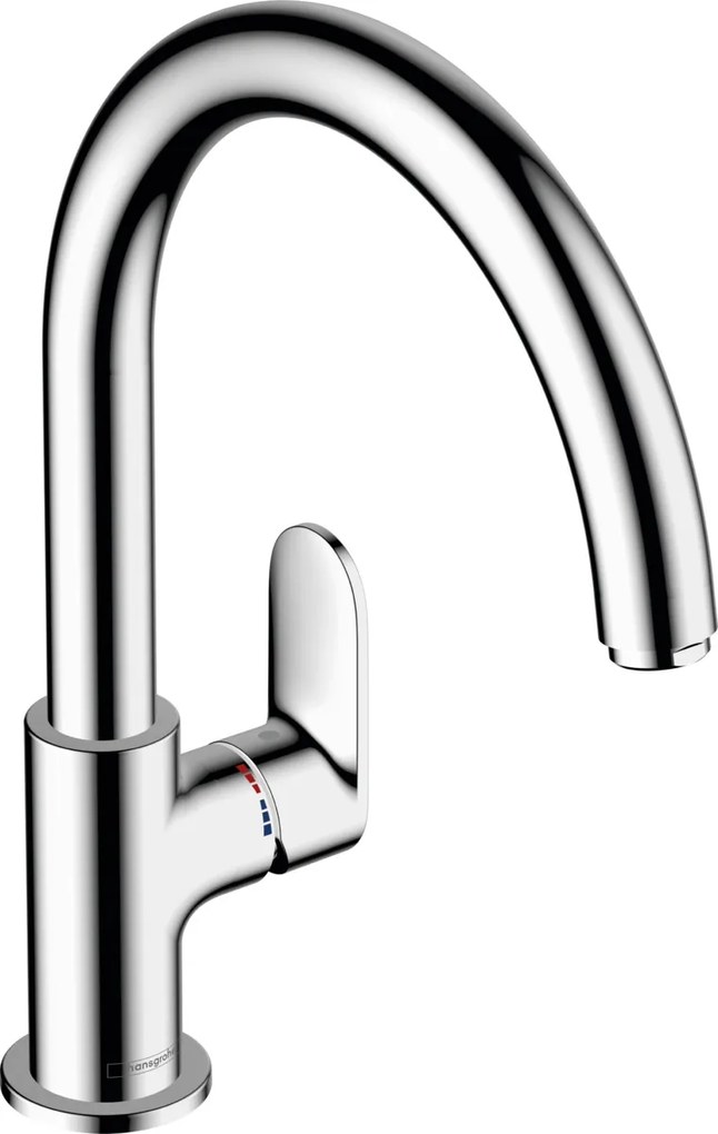 Hansgrohe Vernis Blend M35, kuchynská páková batéria 210 s otočným výtokom, chrómová, HAN-71870000