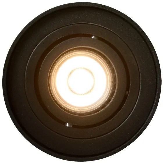 Lucide 22952/11/30 - Bodové svietidlo TUBE 1xGU10/50W/230V čierna