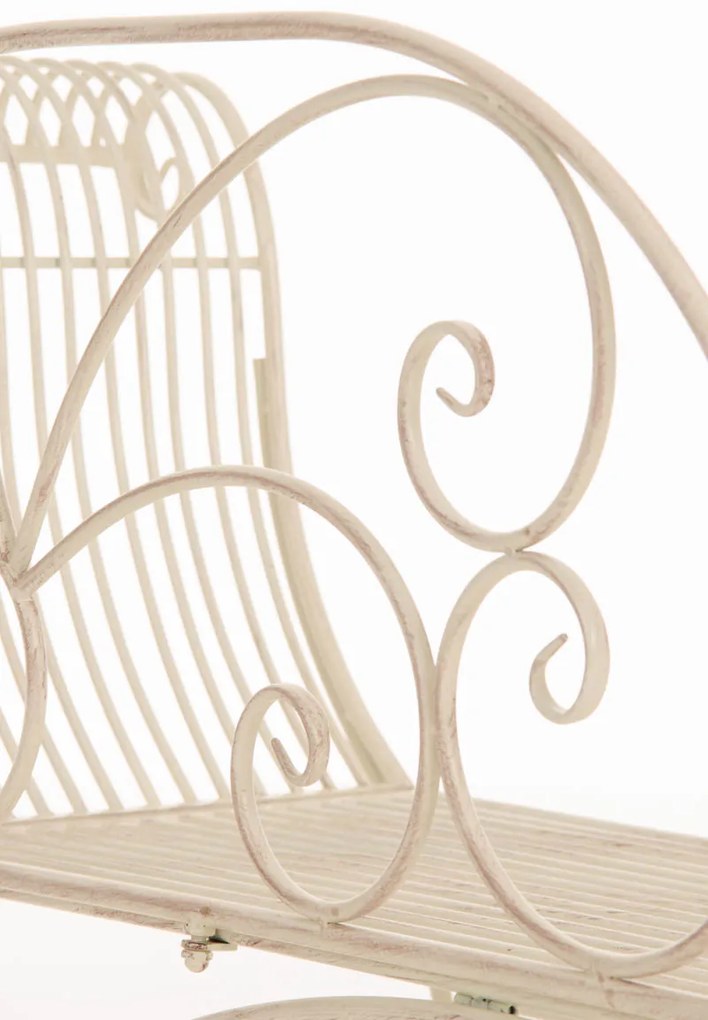 Záhradná lavička GS11177499 - Krémová antik