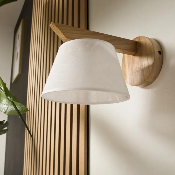 Nástenné svietidlo ANTONIO 1xE14/40W/230V dub