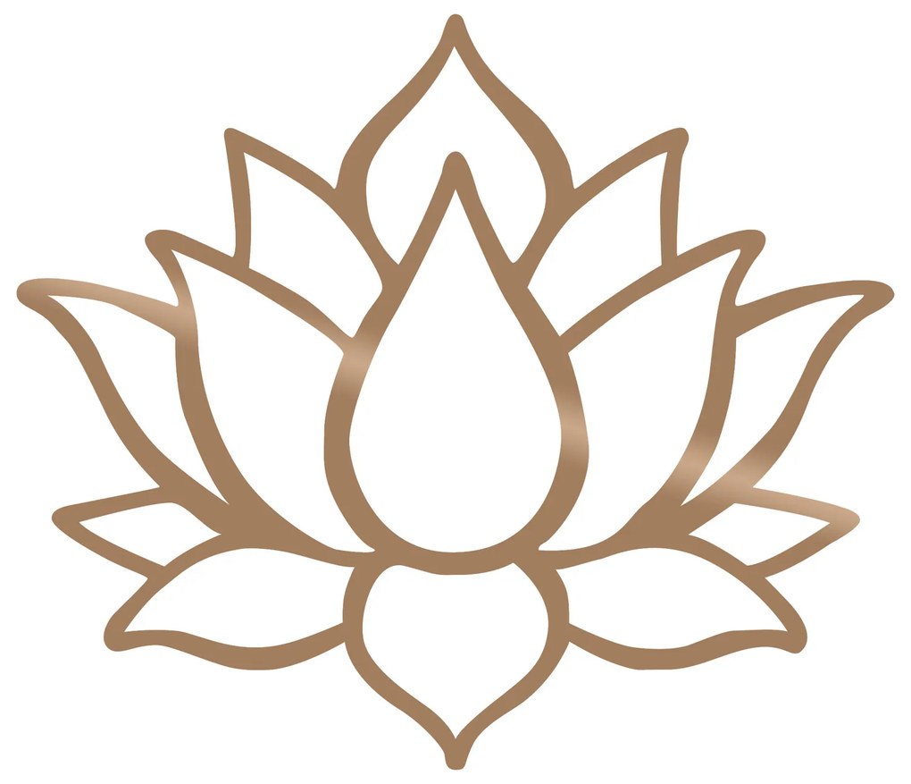Lotus Flower 1 - Copper