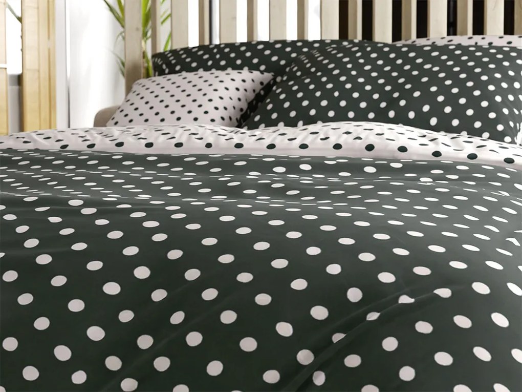 Bavlnené obliečky COLAM GREY sivá hotelové vrecko Rozmer obliečky: 70 x 90 cm | 140 x 200 cm