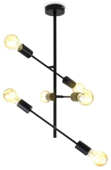 B.K. Licht 1344 - Luster na tyči 6xE27/60W/230V