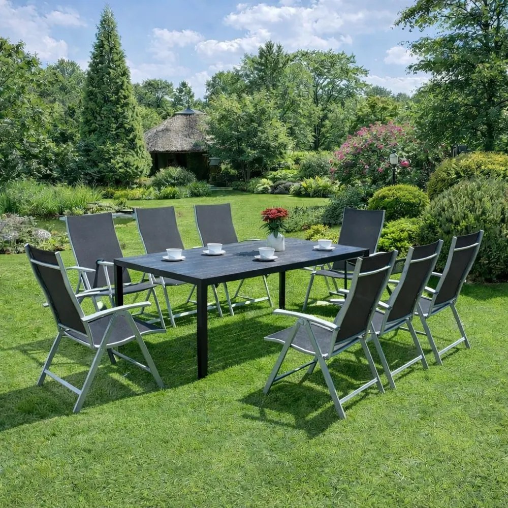 Set záhradného nábytku VIKING XL + 8x LEONARDO