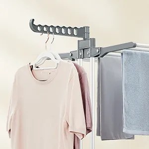 Sušák na prádlo Nehy 173 cm šedý/bílý