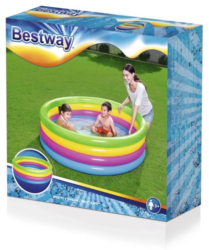 RAMIZ Detský bazén dúhový Bestway 51117