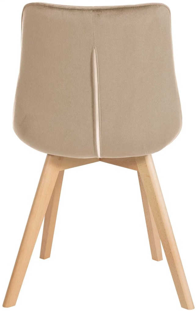 Stolička Brook - zamat - Hnedá