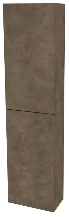 Mereo, Mereo Aira, kúpeľňová skrinka 170 cm vysoká, pravé otváranie, Multidecor, Betón Chicago tmavosivý, MER-CN794PNBCS2
