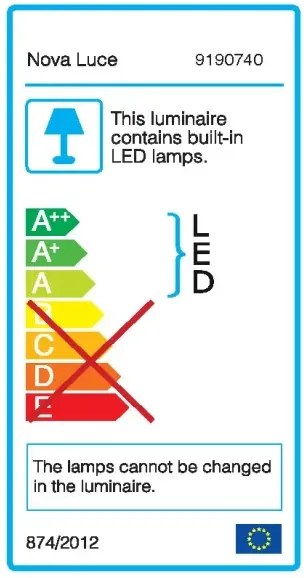 LED luster Motif 60 biele stmievateľné