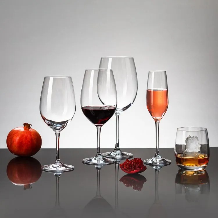 Lunasol - Poháre na červené víno 850 ml set 4 ks - Benu Glas Lunasol META Glas (322120)