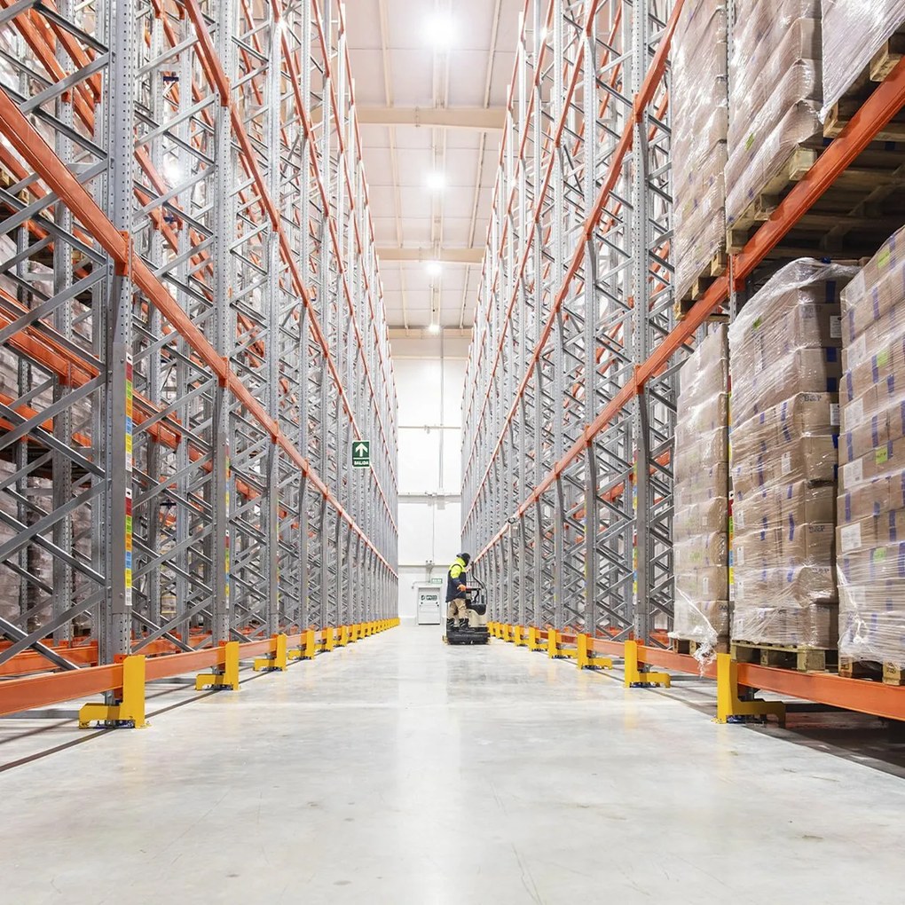 Paletové regály|Drôtená polica|300x185x110-2 police|3 moduly