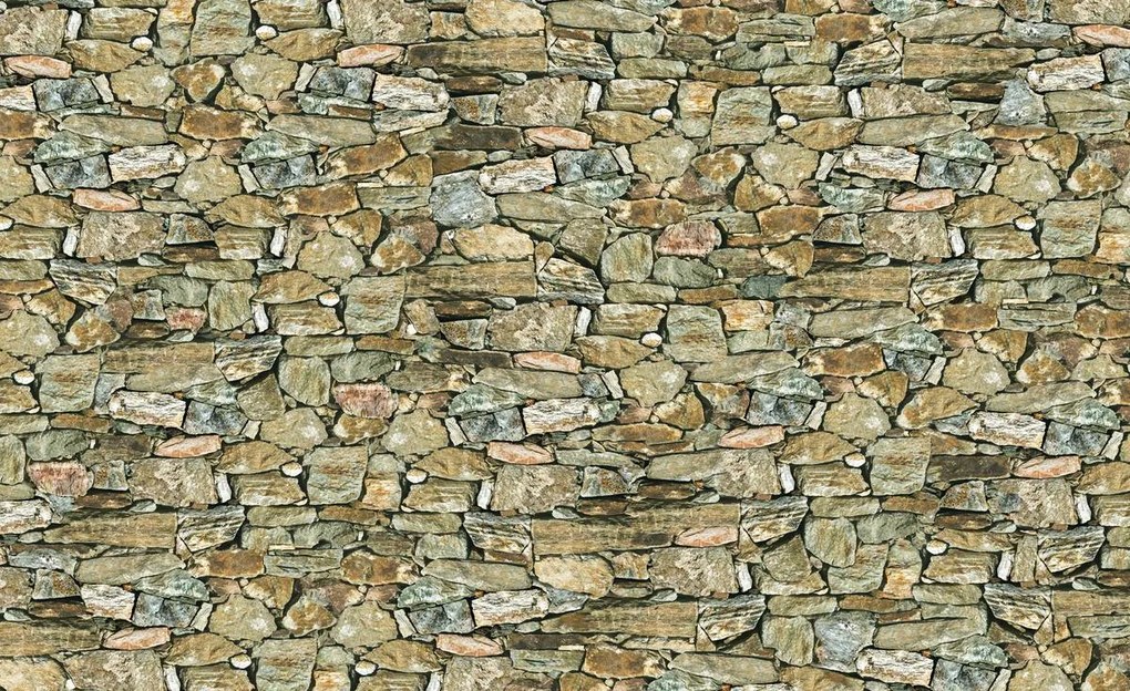 Fototapeta - Stone Wall Rock (152,5x104 cm)