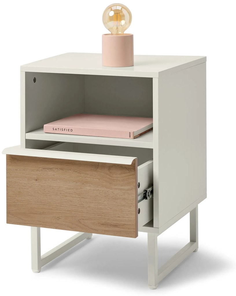 Nočný stolík »LEEG« s 1 zásuvkou
