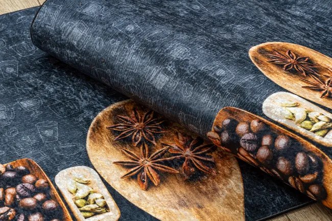 Protišmykový koberec / behúň ANDRE 2811 sivý / béžový