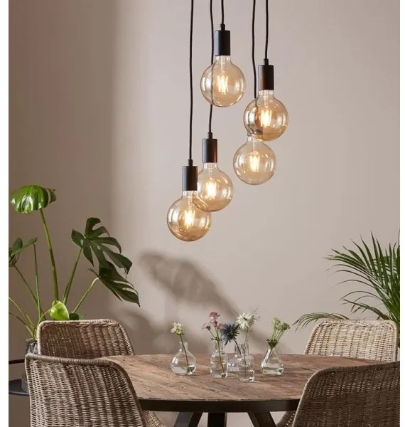 Markslöjd 107467 - Luster na lanku SKY 5xE27/60W/230V