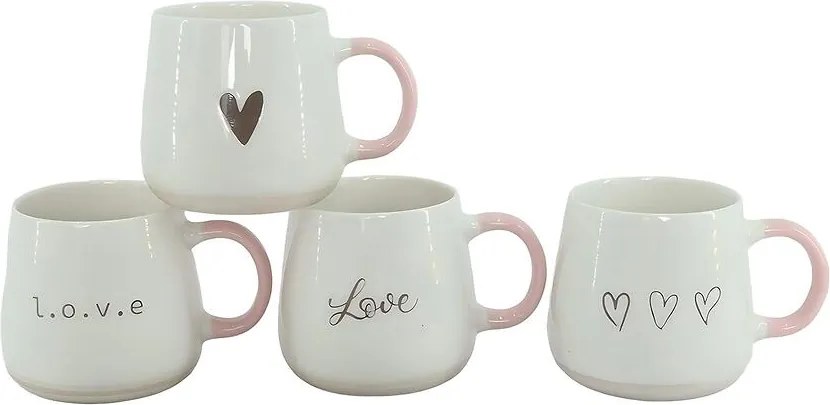 Sada 4 hrnčekov 360 ml 676998