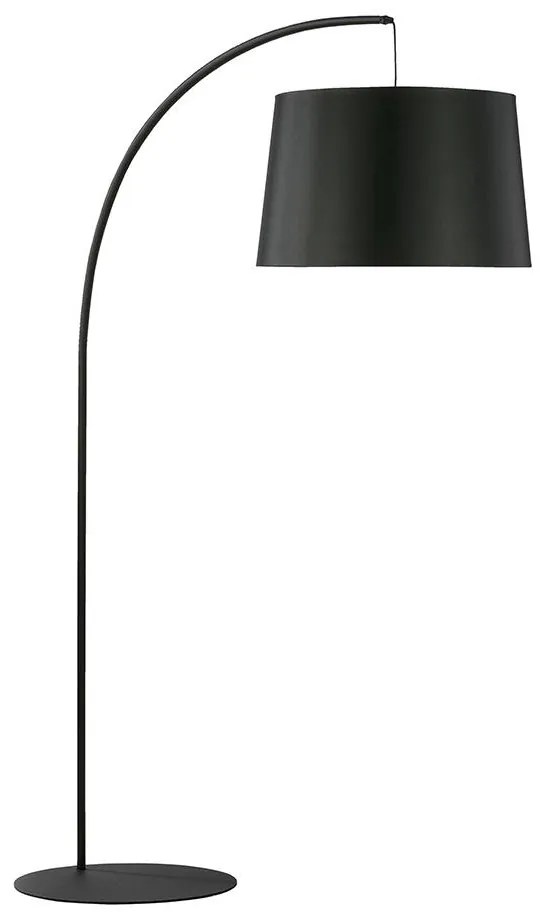 Stojacia lampa HANG 1xE27/25W/230V čierna