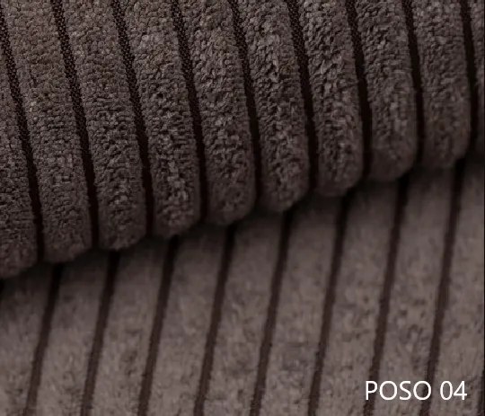 Rohová sedačka Denia (P) (tmavohnedá). Akcia -20%. Vlastná spoľahlivá doprava až k Vám domov. 1133112