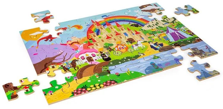 Bigjigs Toys Puzzle Fantasy svet