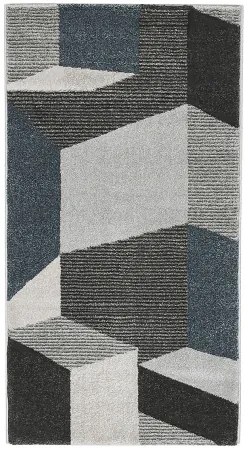 Koberce Breno Kusový koberec LARA E543(E443A)-FTD21 Blue, viacfarebná,80 x 150 cm