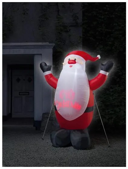 Livarno home Samonafukovacia vianočná LED figúrka (Mikuláš)  (100393835)