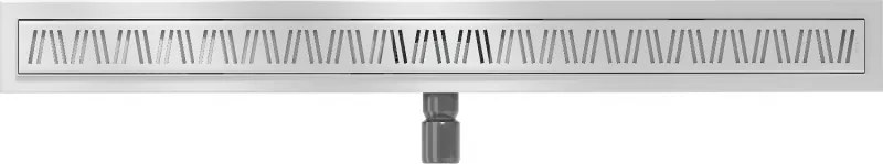 Mexen Flat nerezový sprchový žľab 80 cm vzor M22, 1029080-15