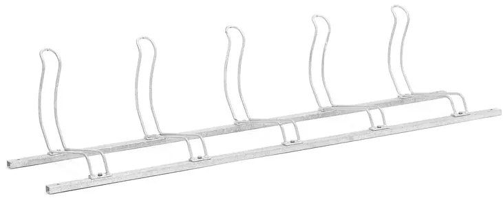 Stojan na bicykle FAUSTO, pre 5 bicyklov, šírka 1970 mm