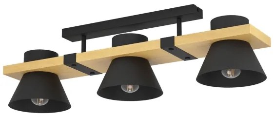 Eglo 43955 - Stropné svietidlo MACCLES 3xE27/15W/230V