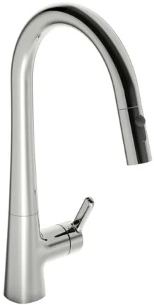 Hansa Designo drezová batéria s vyťahovacou spŕškou, 2 prúdy chróm 51362283