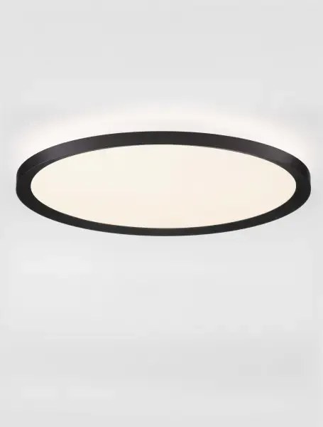 LED stmievateľné čierne moderné stropné svietidlo Aoton 40