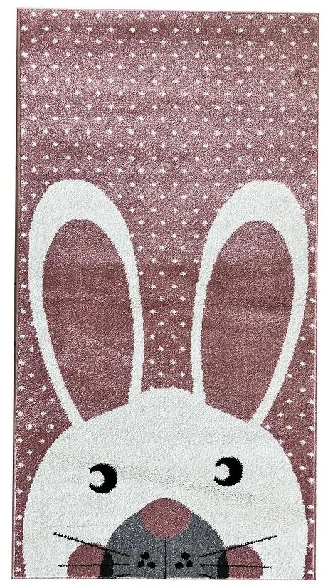 Koberec Frisee Soft Kids 0,8/1,5 A1003 ružový