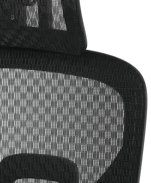 Autronic BONTEC Kancelárska stolička, synchrónny mechanizmus, čierna látka, KA-Q8203 BK Farba: Čierna