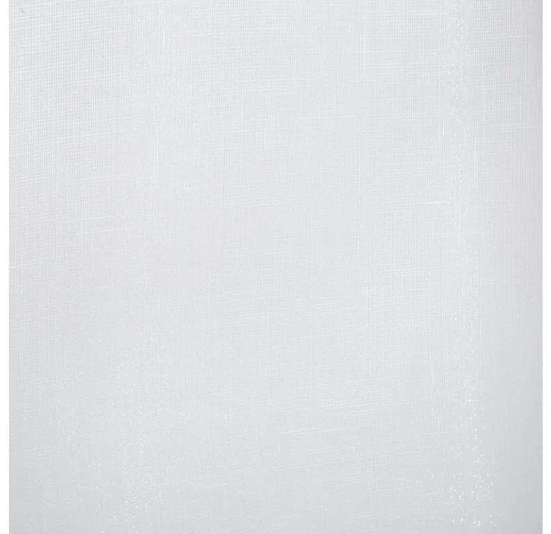 DECOREUM Jemná záclona s jemnou štruktúrou dažďových kvapiek 400 cm x 145 cm biela 100 % polyester Rozmer varianty: 400 cm x 250 cm, Farba varianty: Biela 104824