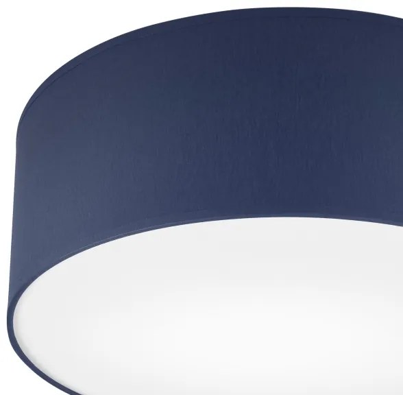 Stropné svietidlo SIRJA PASTEL 1xE27/60W/230V pr. 35 cm tmavomodrá