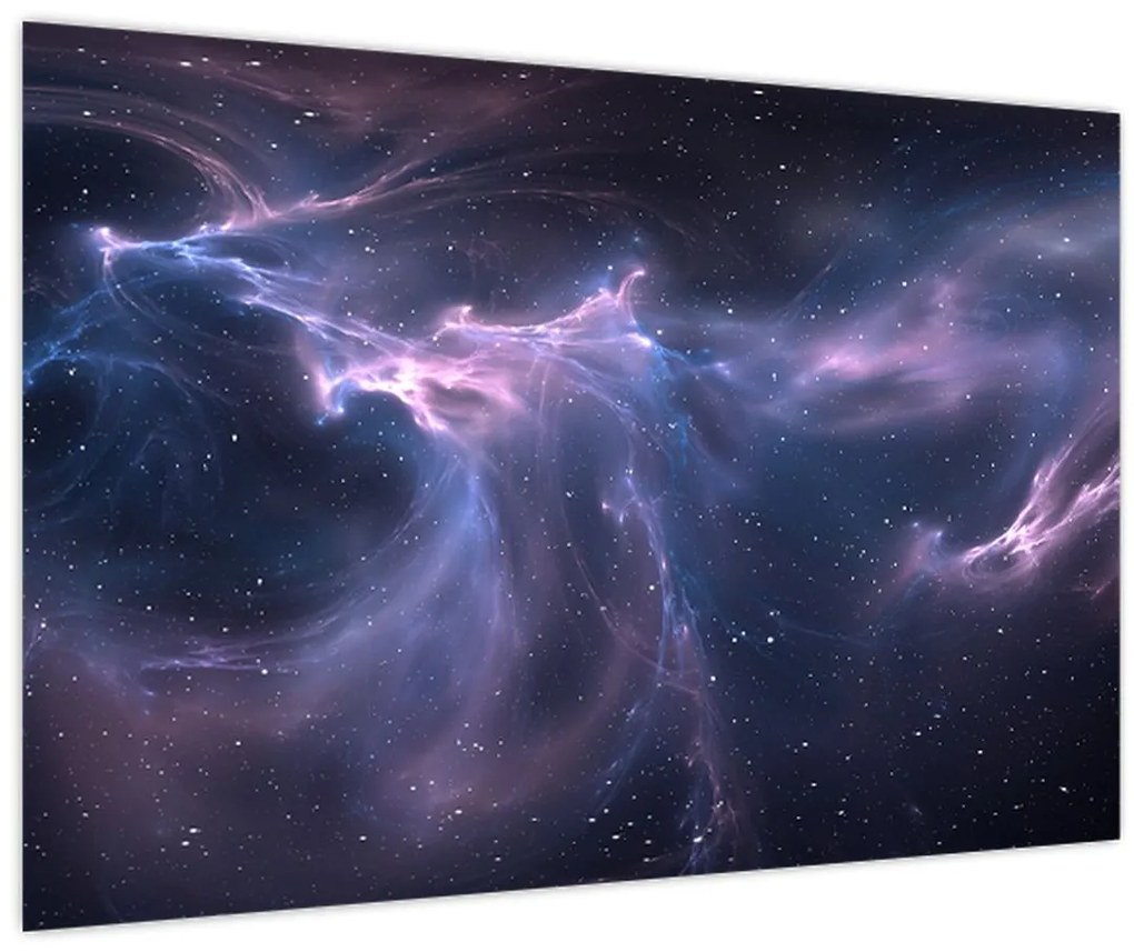 Obraz - Vesmírna hmlovina (90x60 cm)