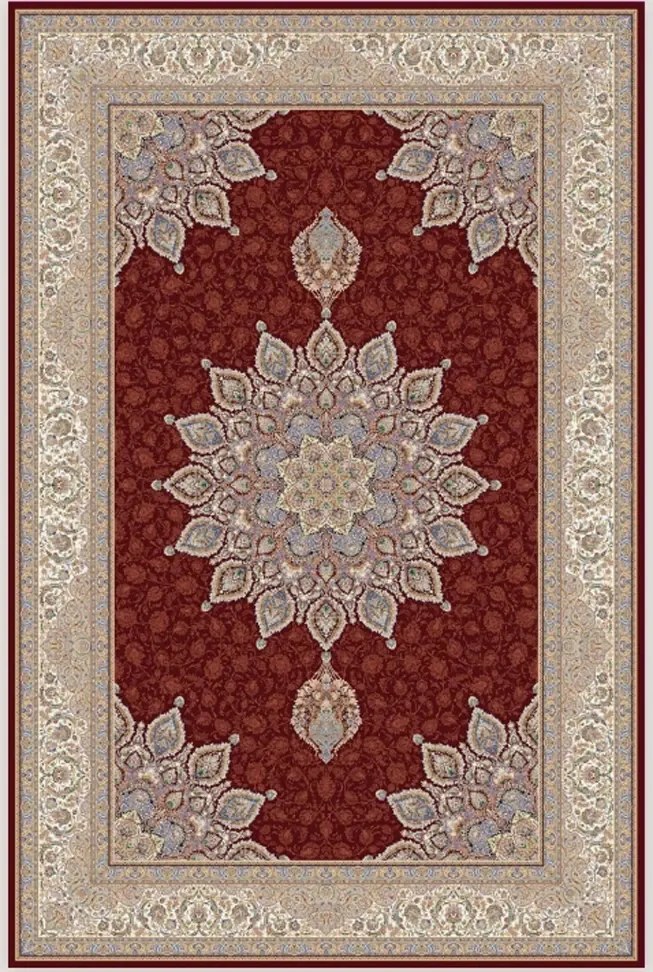 BE Koberec Sultan 1203 RED – červený obdĺžnikový Rozmer: 200x300 cm