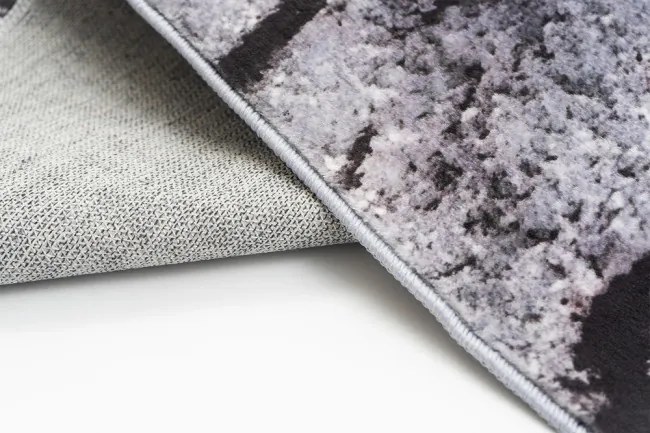 Protišmykový koberec NOVO peň / sivý