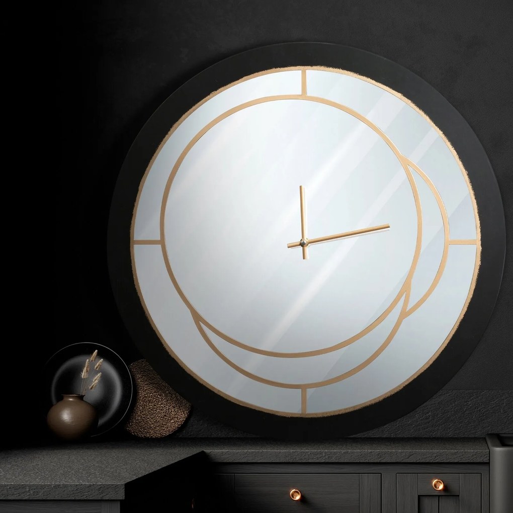 Dekoračné nástenné hodiny v modernom minimalistickom štýle