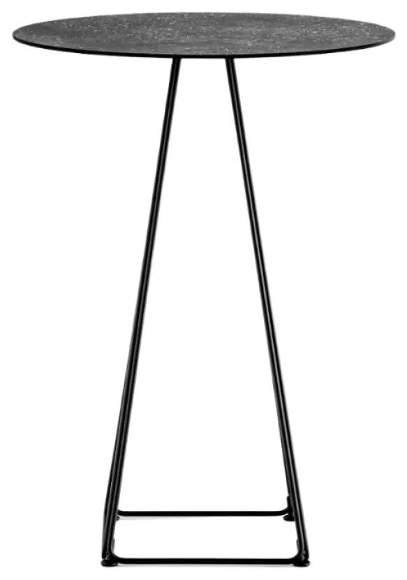 LUNAR 5444 BAR - stolová podnož black