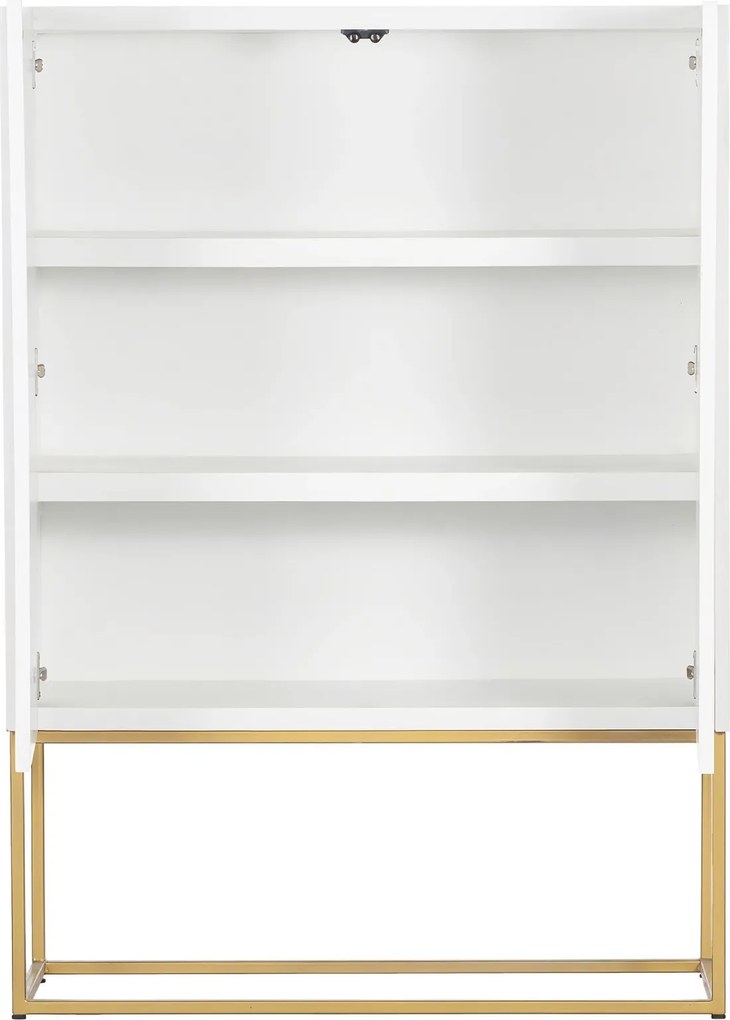 Skriňa Wavy white
