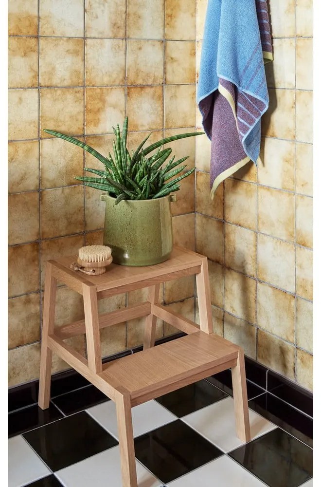 Súprava 2 zelených keramických kvetináčov Hübsch Herb