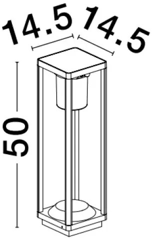 Vonkajšia solárna lampa Loveto