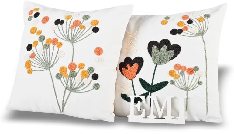 Obliečky na vankúše 40x40 cm Faye set 2 ks EMI