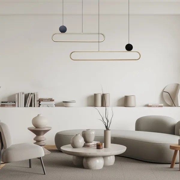 Rabalux 72268 - LED Luster na lanku CIRCADO 2xLED/24W/230V 3000K