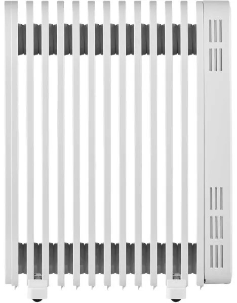 Sencor - Olejový ohrievač s 13 rebrami, 1000/2500 W, 230 V, biely, s diaľkovým ovládaním