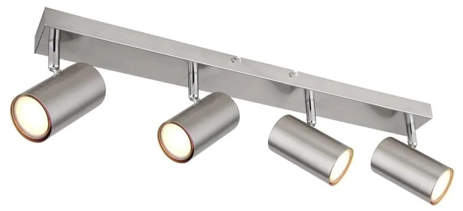 Globo 57911-4 - Bodové svietidlo ROBBY 4xGU10/25W/230V matný chróm