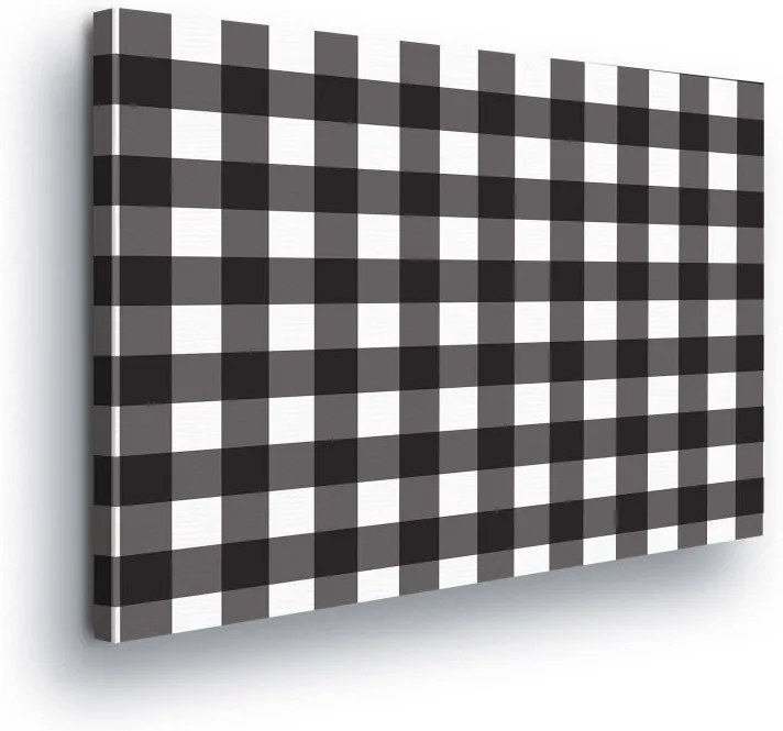 GLIX Obraz na plátne - Black and White Kara 100x75 cm